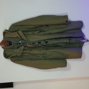 Diesel mans 2 in one hooded jacket size S